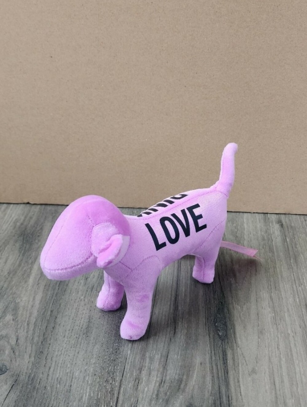 Vs Pink Plush Purple Dog